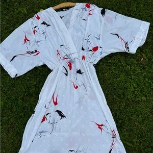 Vintage 80s Komono Sleeve Dress